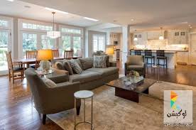 كولكشن مطابخ مفتوحه على الصاله للشقق الحديثة لوكشين ديزين نت Open Concept Living Room Open Living Room Open Concept Kitchen Living Room