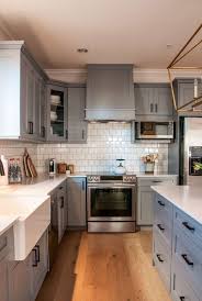Painted Kitchen Cabinets By Warline Painting Of Surrey Grey Kitchen Cabinets New Kitchen Cabinets Kitchen Cabinet Design