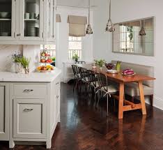 Barstools made with solid acacia wood. Modern Dining Table Small Spaces Novocom Top