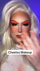 Move over #strawberrymakeup its CHEESE TIME #makeuptrend #makeup #drag...
