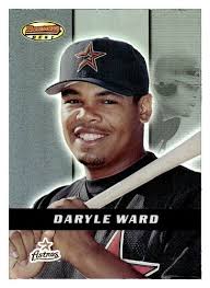 1999 Bowman Chrome #220 Daryle Ward Houston Astros Baseball Card