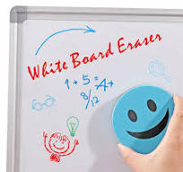 Foska Cartoon Cute Mini White Board Eraser EVA White Board Duster for Kids School Office Stationery Supplies
