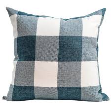 Buffalo plaid has been recognized as the world leader in the design, manufacture and marketing of innovative products for over a century. Buffalo Check Gingham Plaid Teal Blue And White Double Sided Reversible Decorative Throw Pillow Pillow Frenzy