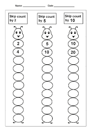 Www Kiddoshelter Com Wp Content Uploads 2015 02 Skip Count By 5 Worksheet 2 10 Jpg 1st Grade Math Math Sheets First Grade Math