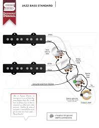 The two volume controls blend the signals of the two pickups independently. Can I Use Metal Control Plate To Ground Jazz Bass Pickups Talkbass Com