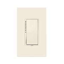 Insteon Switchlinc 1800 Watt On Off Remote Control Switch Dual Band Light Almond 2477slal The Home Depot