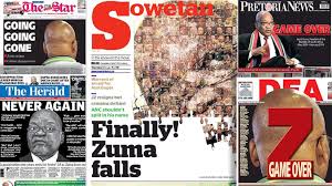 African politics, african business, african sports, health and technology on, also available on vod africanews.com. South African Newspapers Applaud Zuma Exit Bbc News