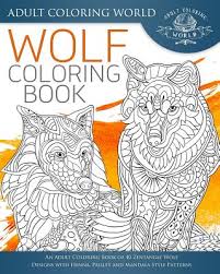 Print wolf for adult coloring pages colour in. Wolf Coloring Book A Hyper Realistic Adult Coloring Book Of 40 Realistic Wolf Coloring Pages