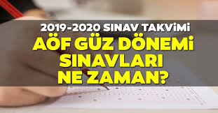 Tercih sonucunda açıköğretime yerleşen öğrenciler için açıköğretim sınav tarihleri yayımlandı. Aof Guz Donemi Sinavlari 2019 Ne Zaman Hangi Tarihte Yapilacak Anadolu Universitesi Aof Sinav Tarihleri Egitim Haberleri