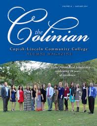 Colinian 2015 by Copiah-Lincoln Community College Alumni Association