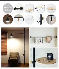 楽天市場 つっぱり棒 強力 おしゃれ 棚 突っ張り ラック あす楽14時まで p2倍draw a line 001 tension rod a horizontal vertical 75 115cm 突っ張り棒のみ 突っ張り棒 収納 縦 横 デザイン カーテン インテリア つっぱり ツッパリラック キッチン カーテン