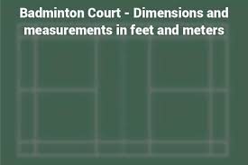 What is the preferable colour for marking these lines on the badminton court? Badminton Court Size In Feet Meters With Drawings