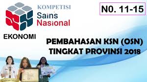 We did not find results for: Pembahasan Soal Pilihan Ganda Osn Ksn Ekonomi Tingkat Provinsi 2018 Nomor 11 15 Youtube