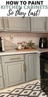 How To Paint Cabinets The Right Way The Flooring Girl In 2020 Diy Kitchen Cabinets Painting Painting Kitchen Cabinets Kitchen Remodel