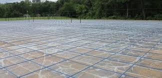 If you hit the ball into the net or if it lands out of bounds, you get a second try. Tennis Court Construction Choosing A Surface Type