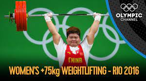 The olympic gold medalist in rio 2016 and reigning world record holder of women's 64kg, has been left out after being sidelined by a waist. Weightlifting Women S 75kg Rio 2016 Replays Youtube