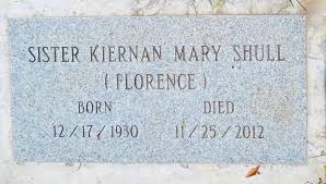 Sr Kiernan Mary Shull (1925-2012)