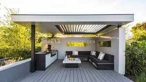 wellness garden with pool barendrecht erik van gelder devoted to garden design moderne tuinen homify buitenkeuken moderne patio openlucht woonruimtes