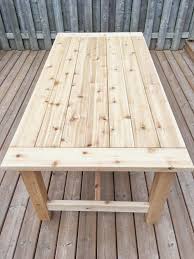 Sara Ashley Home Diy Farmhouse Table Wood Table Diy Diy Dining Table