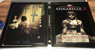 Former toy maker sam mullins and his wife, esther, are happy to welcome a nun and six orphaned girls into their california farmhouse. Annabelle 2 Blu Ray Steelbook Media Markt Exclusive Germany Hi Def Ninja Pop Culture Movie Collectible Community
