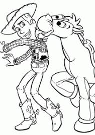 Dogs love to chew on bones, run and fetch balls, and find more time to play! Woody And Bullseye Coloring Pages For Kids Printable Free Toy Story Coloing 4kids Com