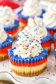 Mar 15, 2021 · a red, white & blue dessert that's perfectly poppable. Red White And Blue Mini Cheesecakes 4th Of July Dessert Recipe