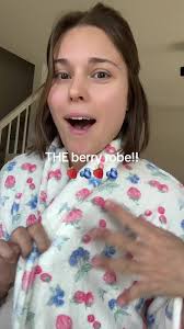 Wallace Cotton Berry Robe