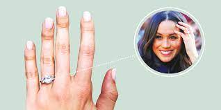 And of course, she was wearing her $350,000 (£271,000) engagement ring, that was designed by harry and court jewellers cleave and company using one stone from botswana and two smaller stones from. I Wore Meghan Markle S Engagement Ring For A Day