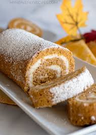 Dazzle family and friends with libby's® pumpkin roll; Easy Pumpkin Roll Recipe My Heavenly Recipes