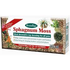 Brunnings 150g Sphagnum Moss Block Moss Propagation Garden Hardware