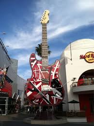 Giant Frankenstrat At The Hard Rock Cafe Eddie Van Halen Van Halen Halen