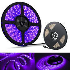 Eeekit Uv Blacklight Led Strip 16 4ft 3528 Smd 300leds 395nm 405nm Waterproof Black Light For Uv Lighting Indoor Fluorescent Stage Lighting Walmart Com Black Light Led Pc Gaming Setup Blacklight Party