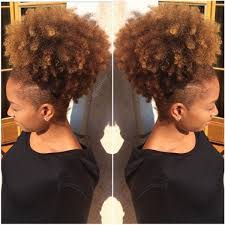 Hvirluv Natural Hair Styles Shaved Side Hairstyles Tapered Natural Hair