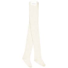 Explore new season gucci for women, featuring classic italian craftsmanship, women's accessories, pants, sweaters and shoes. Gucci Girls Gg Knit Tights In Beige Bambinifashion Com