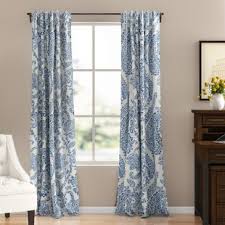 Except for rich, bold color that makes windows pop. Vibrant Paisley Curtains Wayfair