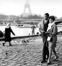 like a girl &#8212; Diahann Carroll &amp; Sidney Poitier, Paris Blues,...