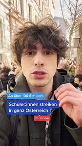 Proteste an über 100 Schulen: In ganz Österreich haben heute Schüler:innen  für Matura-Erleichterungen und strengere Corona-Maßnahmen protestiert.  ZIB-Reporter Idan Hanin berichtet: