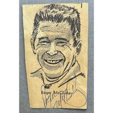 1972 Mark Donohue, Indianapolis 500 Winner Signed Newspaper Print Picture