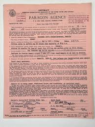 COWBOY Concert Contract 1975 Savannah GA