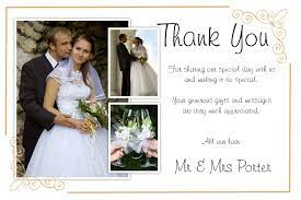 Thank you very much for your presence our wedding celebration. Unique Diy Wedding Thank You Card Ideas Weddings By Helen
