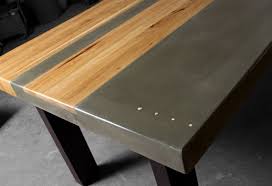 Explore our dining tables, chairs, buffets, & chests built to suit any style! Concrete Wood Steel Dining Kitchen Table Etsy