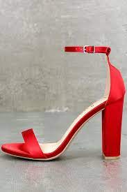 3.9 out of 5 stars. Taylor Red Satin Ankle Strap Heels Ankle Strap Heels Heels White Ankle Strap Heels