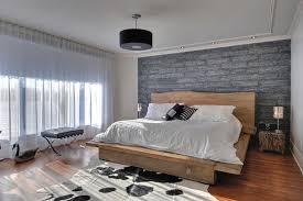 Modern rustic master bedroom ideas. Modern Rustic Master Bedroom Contemporary Bedroom Montreal By Carpette Multi Design Houzz