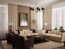 Painting For Modern Living Room With Beige Curtain Elegant Living Room Curtains Living Room Modern Living Room Remodel