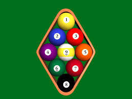 All other balls are placed randomly. How To Rack A Pool Table Play Pool Pool Table Pool Balls