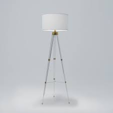 If you're looking for a piece with more versatility, a swing arm floor lamp features pivot points. 3d Model Delavan Tripod Floor Lamp Cgtrader