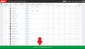 Elevate your bankrate experience get insider access to our be. Setting Your Lineup Espn Fan Support