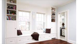 Window Bench Storage With Two Separate Windows Built In Window Seat Window Bench Seat Window Benches
