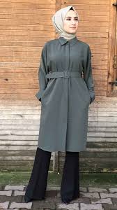 Kamil Keskin Kemerli Tesettur Tunik Modelleri Moda Tesettur Giyim Moda Tunik Giyim
