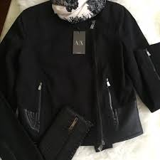 Shop designer items by armani exchange online. A X Armani Exchange Jackets Coats Soldnwt Armani Exchange Womens Blk Jacket Sp Poshmark
